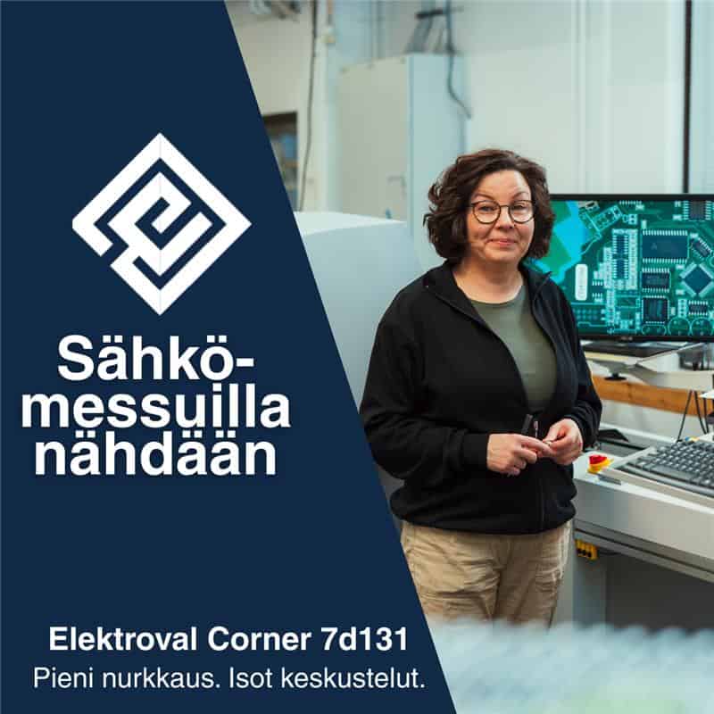 Sähkö-Electricity 26 -messujen houkuttelevin pysähdyspaikka löytyy osastolta 7d131.​